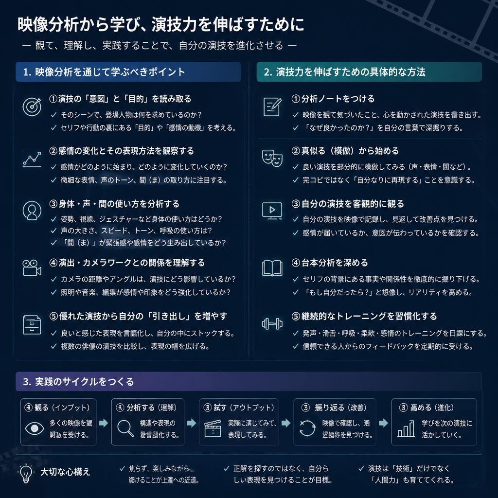 技術向上のための具体的手法