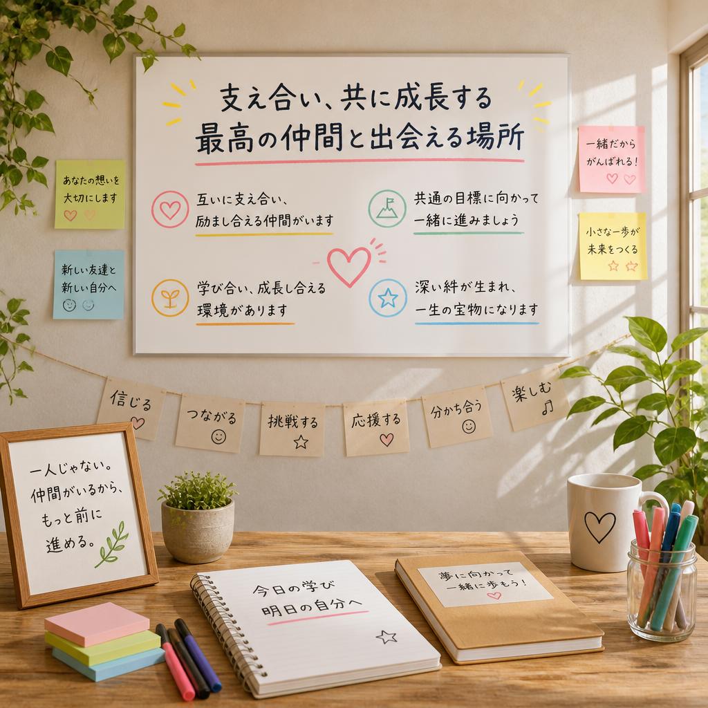 仲間との絆を深める