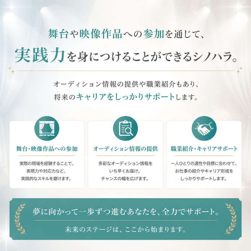 実践重視のレッスンで即戦力を養成