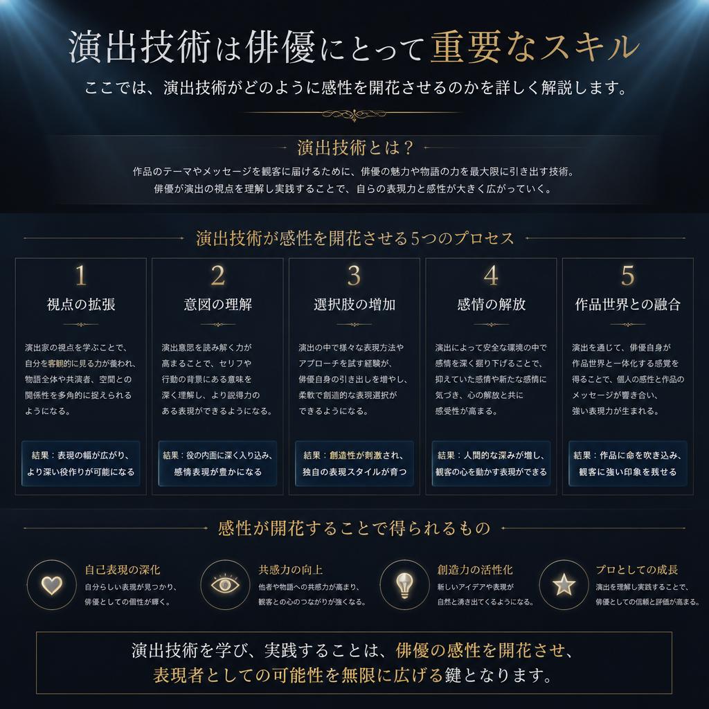 演出技術の重要性