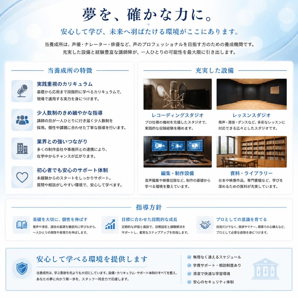 学びの環境について