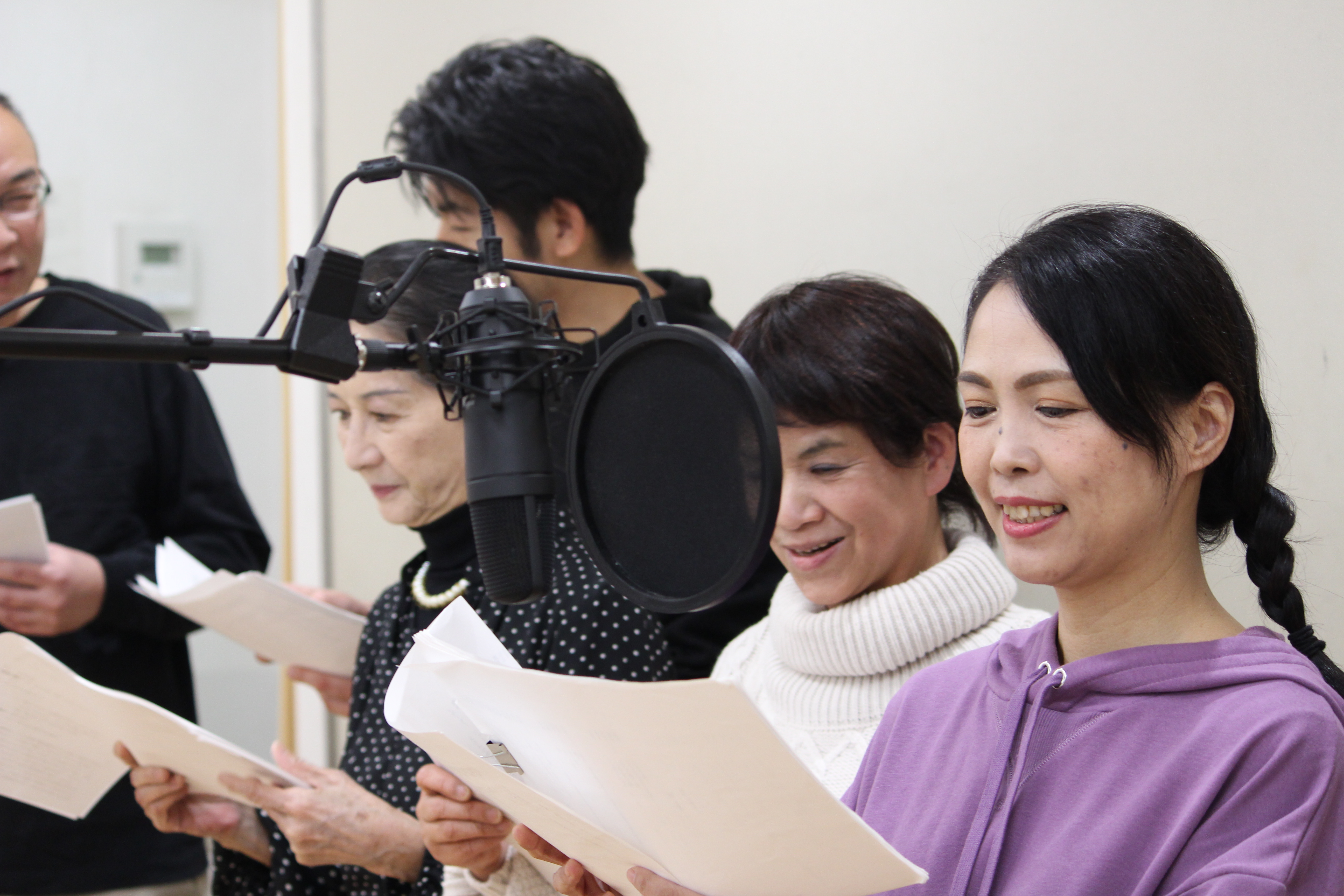 初めての演技、楽しもう！